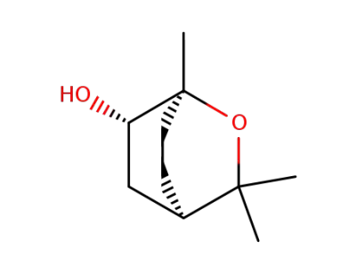 2-endo-hydroxy-1,8-cineole ((1R,6R)-1,3,3-trimethyl-2-oxabicyclo-[2.2.2]octan-6-ol)