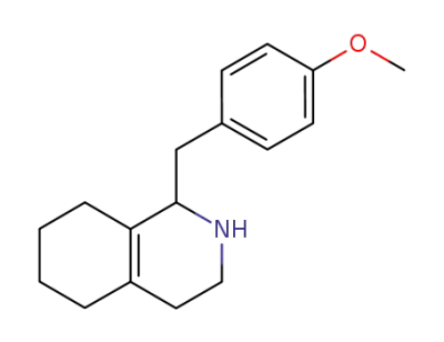 (+)-1-(p-methoxybenzyl)-1,2,3,4,5,6,7,8-octahydroisoquinoline