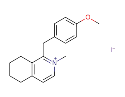 1-(4-Methoxybenzyl)-2-methyl-5,6,7,8-tetrahydroisochinoliniumiodide