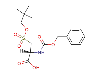 2(S)-2-[(benzyloxycarbonyl)amino]-3-(neopentyloxysulfonyl)propanoic acid