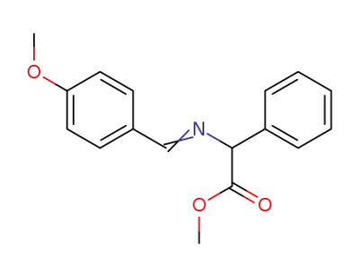 methyl N-4'-methoxybenzylidenephenylglycinate