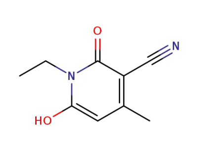 3-cyano-1-ethyl-6-hydroxy-4-methyl-2-pyridone