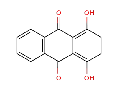 2,3-dihydro-1,4-dihydroxyanthraquinone